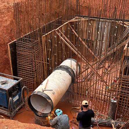 RESERVOIR CONSTRUCTION IWSS HAWTHORDEN