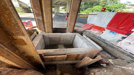 IWSS HOWTHORDEN - MH PLATINUM CHAMBER WORKS FOR SLUICE VALVE 700MM