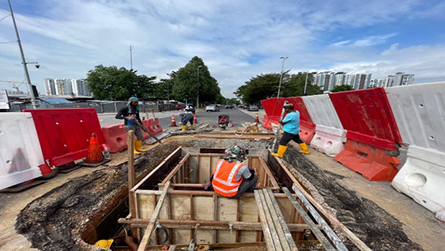 IWSS HOWTHORDEN - MH PLATINUM CHAMBER WORKS FOR SLUICE VALVE 700MM