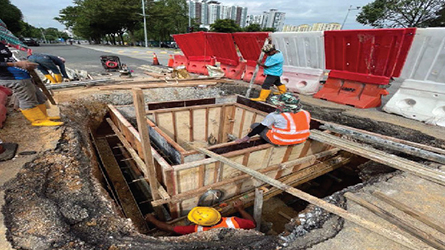 IWSS HOWTHORDEN - MH PLATINUM CHAMBER WORKS FOR SLUICE VALVE 700MM