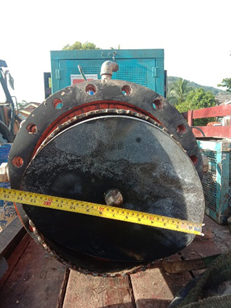 INSTALLATION VALVE FOR HOT TAPPING M ADORA CONNECTION WORKS