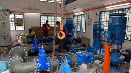 UPGRADING OF M OSCAR TAMAN GEMBIRA PUMP HOUSE INCLUDING OF MECHANICAL, ELECTRICAL & TELEMETRY WORK